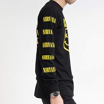 Tシャツ  Cobain ニルヴァーナ ロングTシャツ Tシャツ Kurt Cobain ニルヴァーナ ロングTシャツ - メルカリ